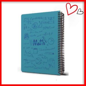 دفتر ریاضی shiny ( آبی)