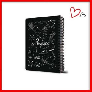 دفتر فیزیک shiny مشکی