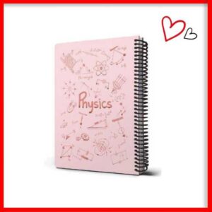 دفتر فیزیک shiny صورتی