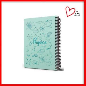 دفتر فیزیک shiny آبی روشن