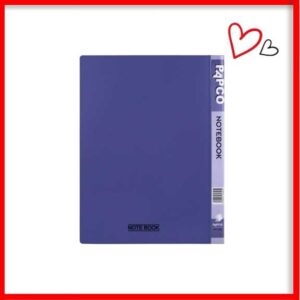 دفتر کلاسوری بنفش پاپکو