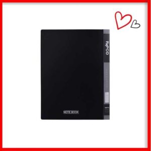 دفتر کلاسوری مشکی پاپکو