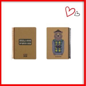 دفترچه طرح خرس سایزA6