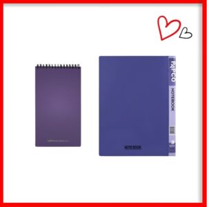 پکیج کلاسور و دفترچه مهندسی پاپکو بنفش