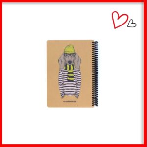 دفترچه طرح حیوانات سگ زرد