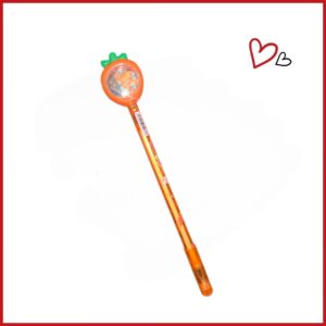 خودکار شفاف هویجی آبی