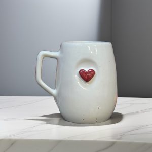 ماگ افق طرح قلب برجسته