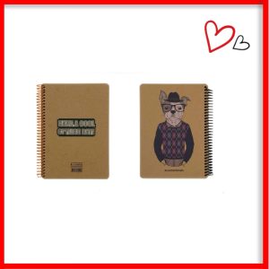 دفترچه حیوانات طرح سگ